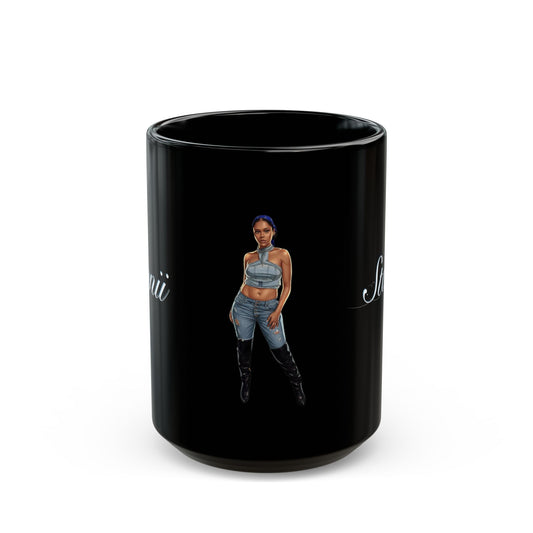 Stonii | Signature Ceramic Mug | Black | 11oz, 15oz