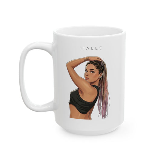 Stonii - HALLE Ceramic Mug | White | 11oz, 15oz