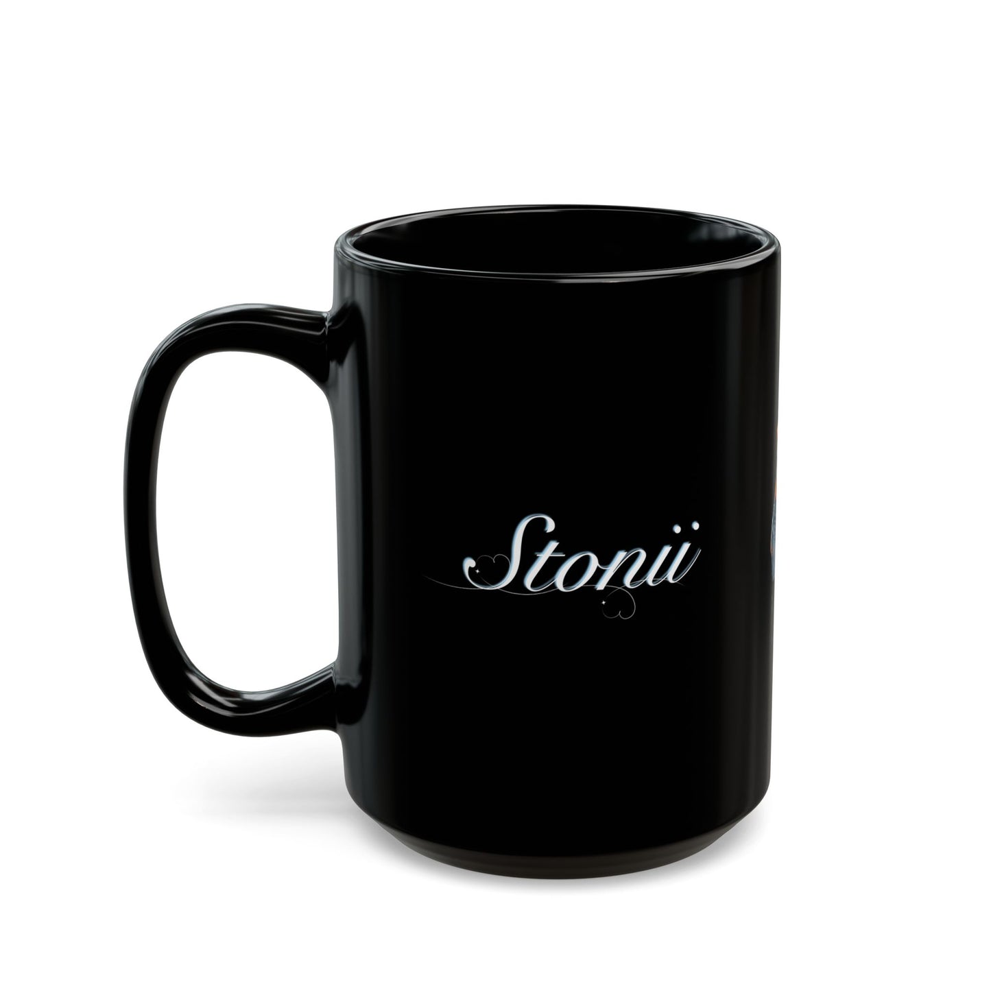 Stonii | Signature Ceramic Mug | Black | 11oz, 15oz