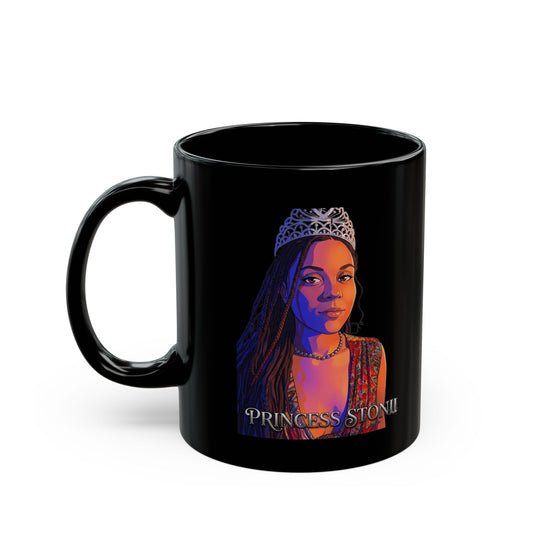 Princess Stonii Ceramic Mug | Black | 11oz, 15oz