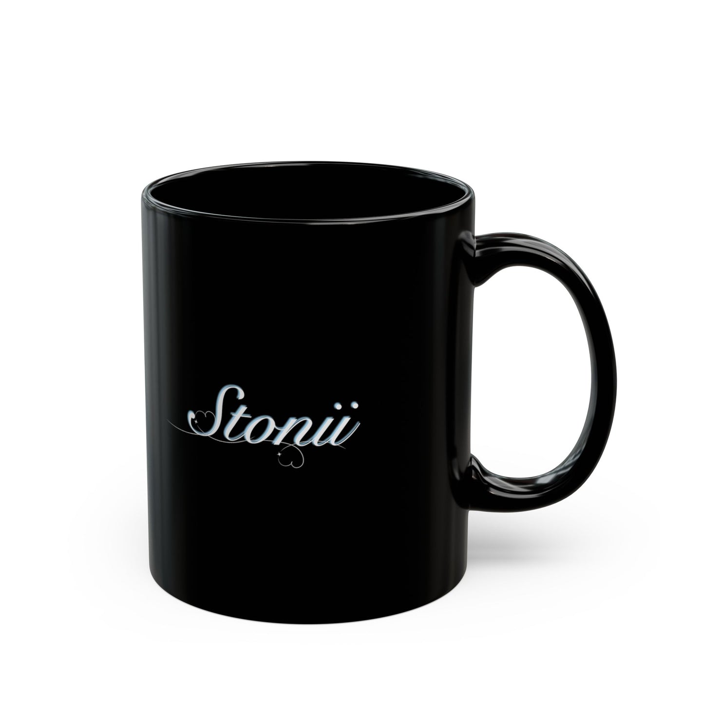 Stonii Album Ceramic Mug | Black | 11oz, 15oz