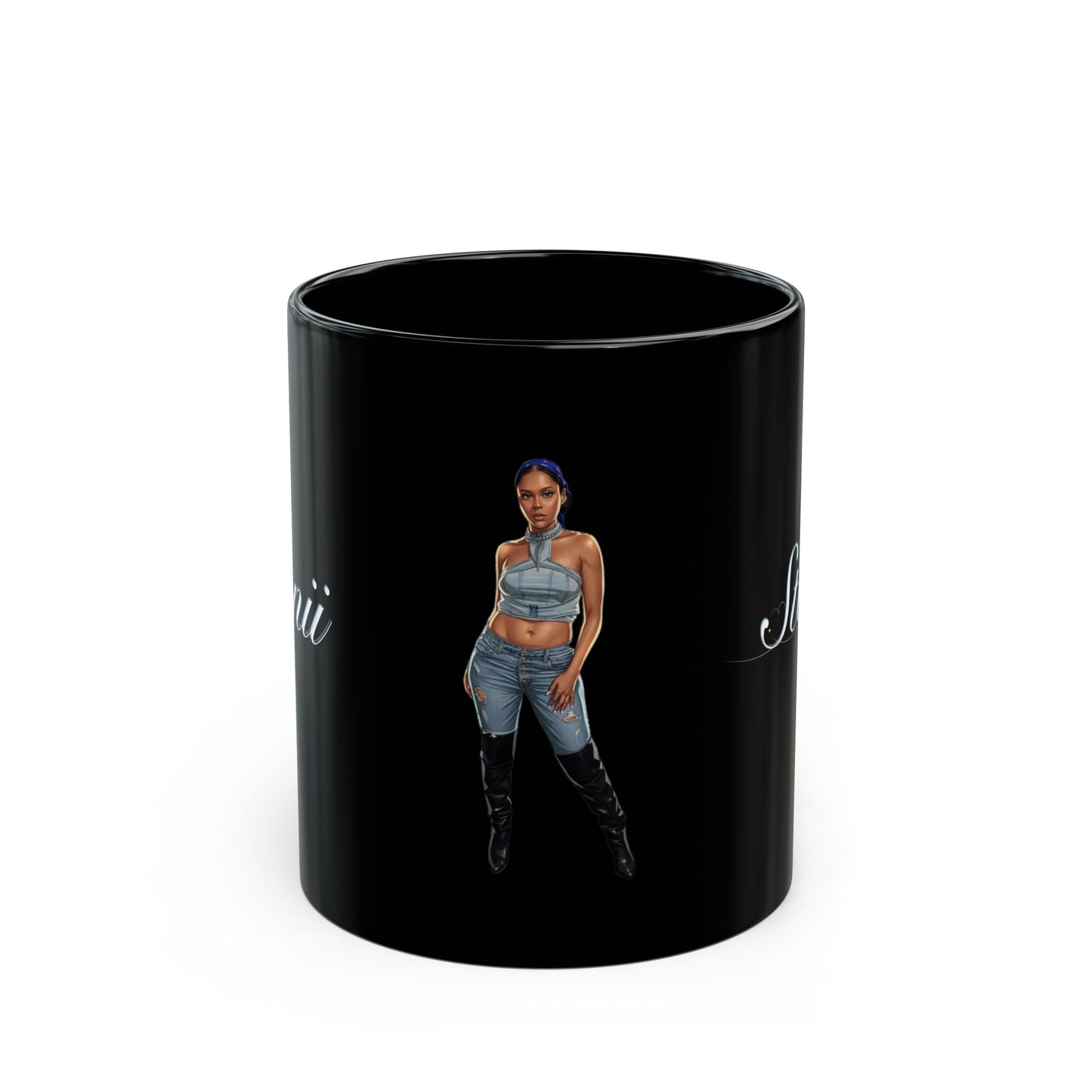 Stonii | Signature Ceramic Mug | Black | 11oz, 15oz