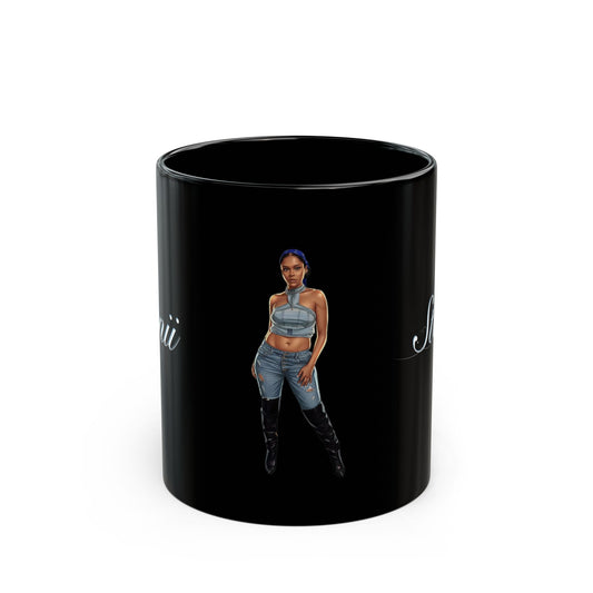 Stonii | Signature Ceramic Mug | Black | 11oz, 15oz