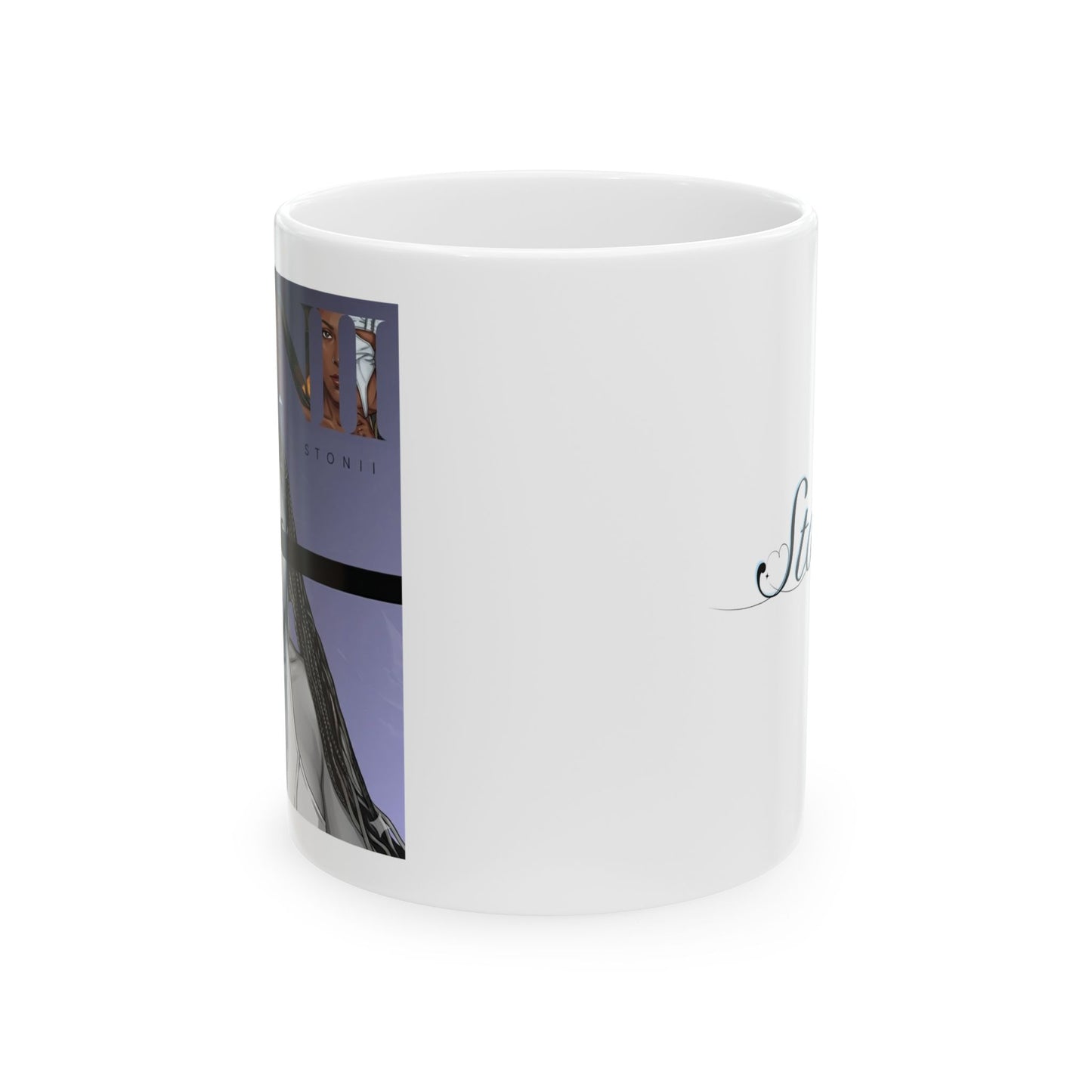 Stonii Album Ceramic Mug | White | 11oz, 15oz