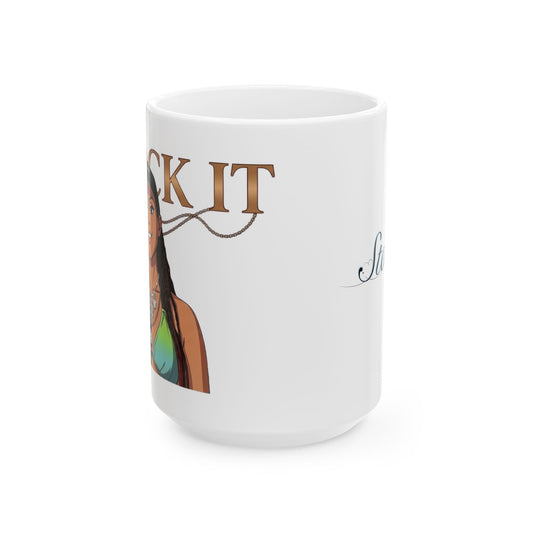 Clock It Ceramic Mug | White | 11oz, 15oz