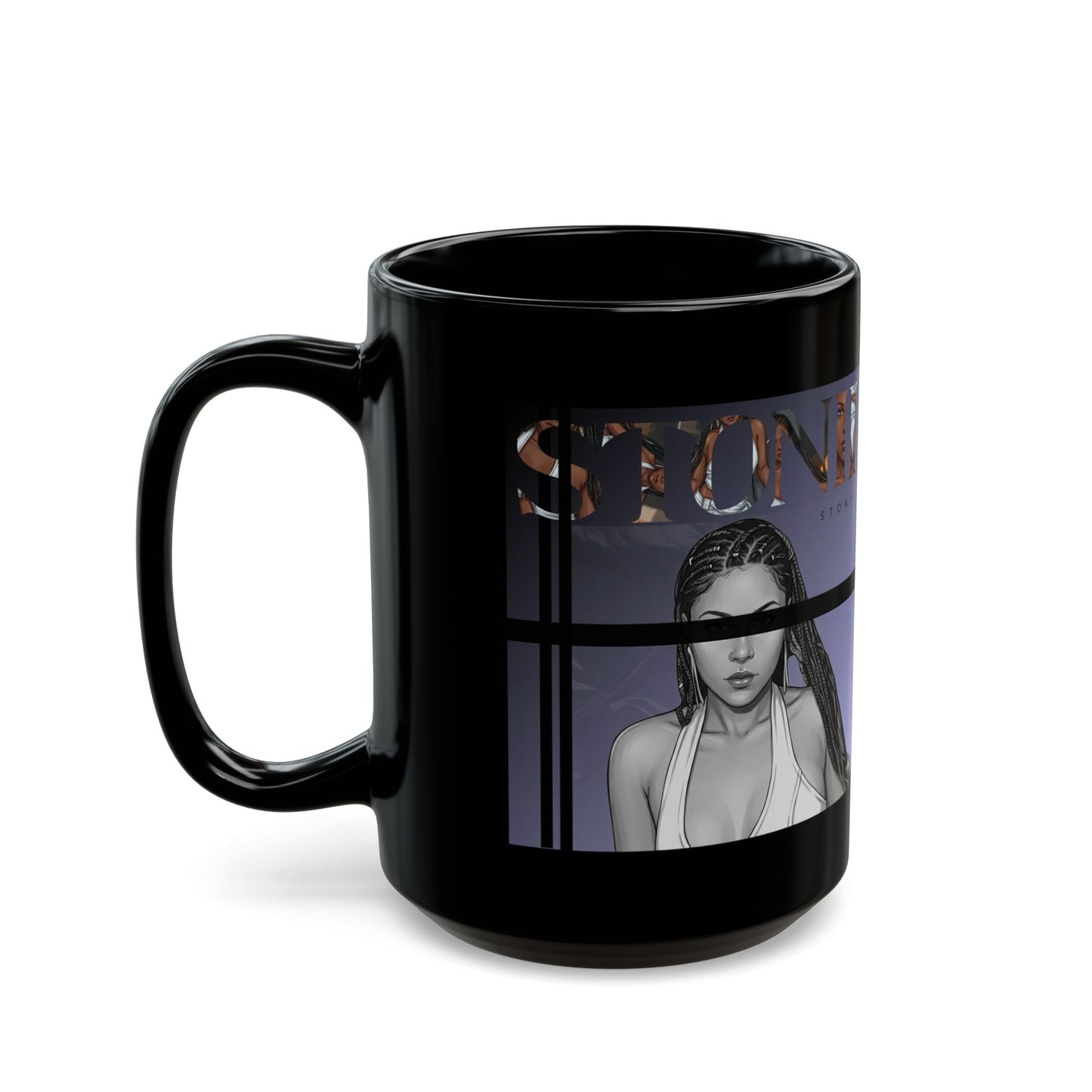 Stonii Album Ceramic Mug | Black | 11oz, 15oz