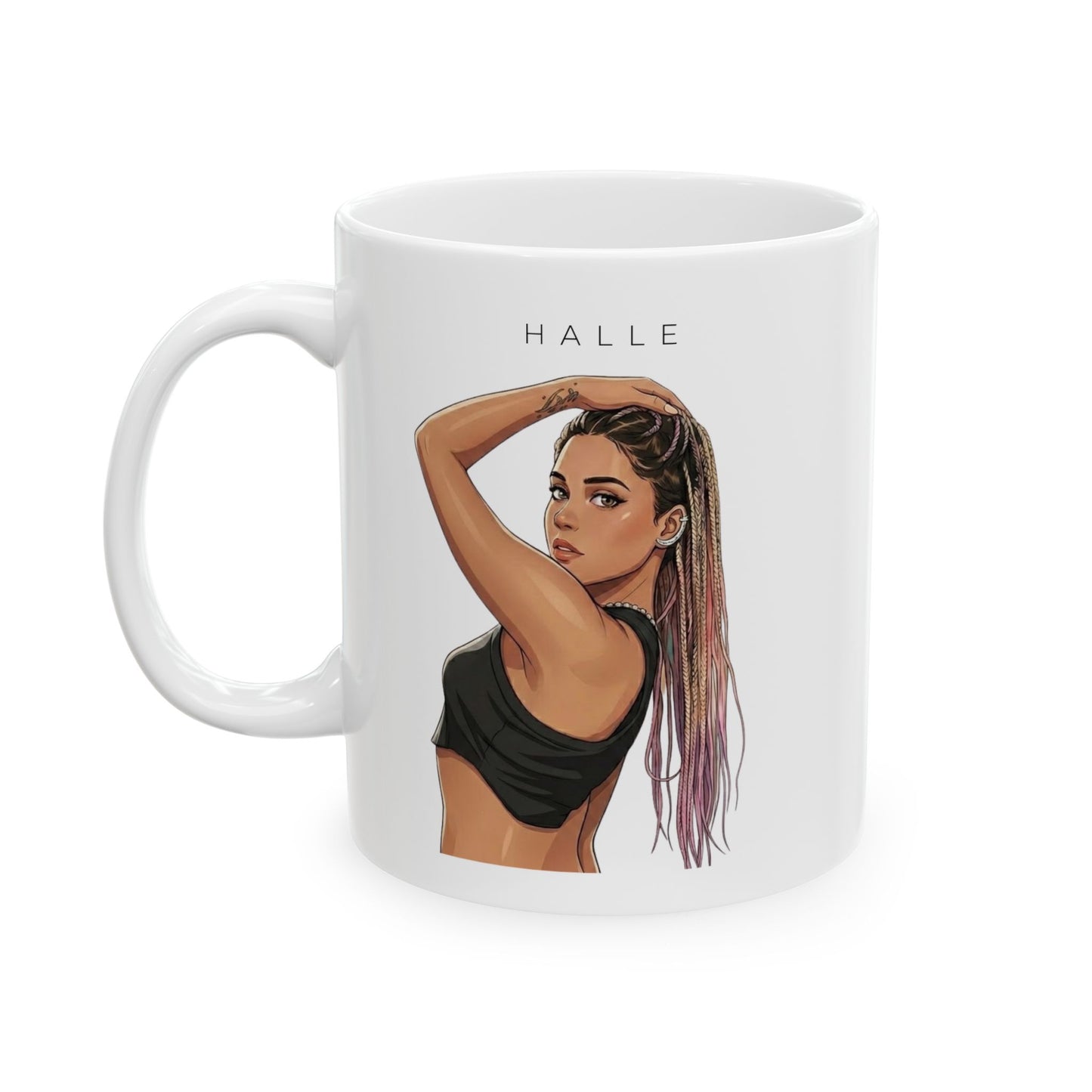 Stonii - HALLE Ceramic Mug | White | 11oz, 15oz