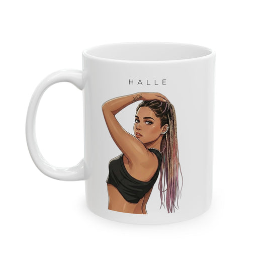 Stonii - HALLE Ceramic Mug | White | 11oz, 15oz
