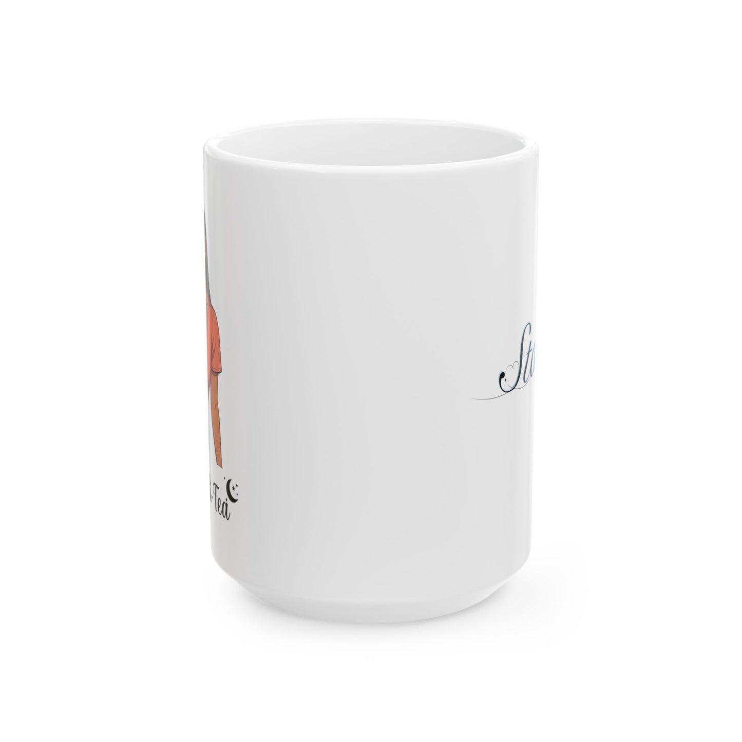 Stonii - Accountabili-tea Ceramic Mug | White | 11oz, 15oz