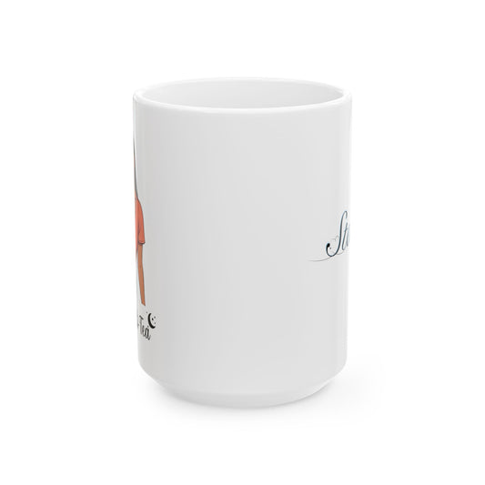 Stonii - Accountabili-tea Ceramic Mug | White | 11oz, 15oz
