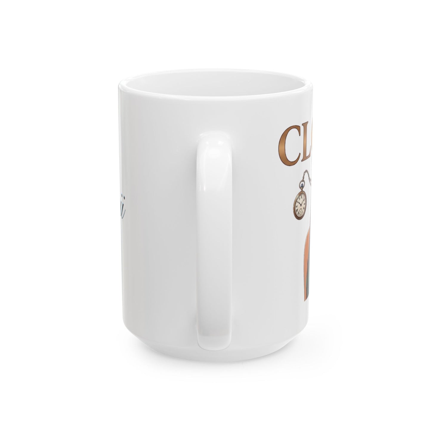 Clock It Ceramic Mug | White | 11oz, 15oz